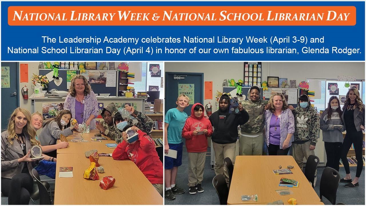 National Library Week and National School Librarian Day